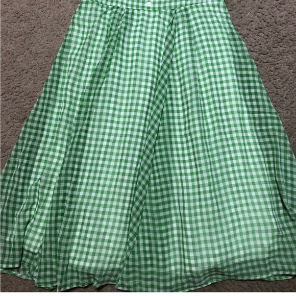 Hell Bunny Anne Marie Dress green Gingham - Picture 8 of 9